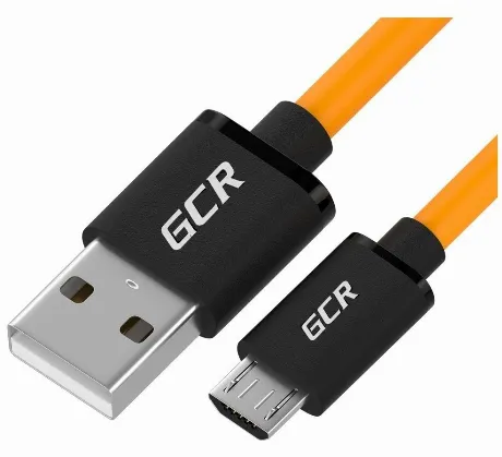 Кабель GreenConnect 0.15m MicroUSB, оранжевый TPE (GCR-53284)