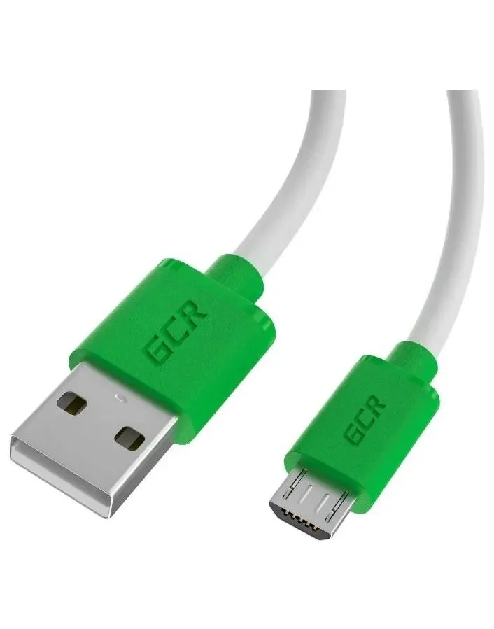 Кабель GreenConnect 0.15m MicroUSB, белый TPE (GCR-53285) - фото 4