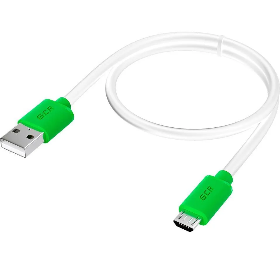 Кабель GreenConnect 1.5m MicroUSB, белый (GCR-53227) - фото 2