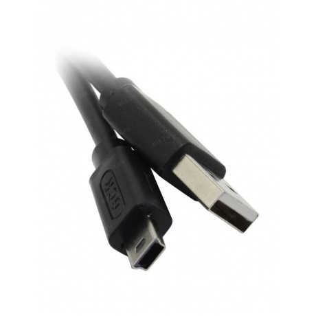 Кабель Greenconnect 1.0m USB 2.0, AM/mini 5P, черный (GCR-UM2M5P-BB2S-1.0m) - фото 2