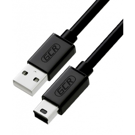 

Кабель GreenConnect 0.75m USB 2.0, AM/mini 5P, черный (GCR-UM2M5P-BB2S-0.75m)