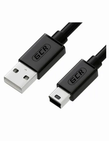 Кабель Greenconnect 1.5m USB 2.0, AM/mini 5P, черный (GCR-UM2M5P...