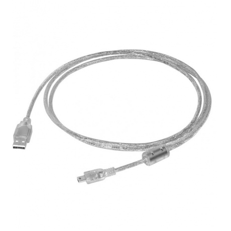 Кабель Greenconnect PROF 1.5m USB 2.0, AM/mini 5P, прозрачный (GCR-UM1M5P-BD2S-1.5m) - фото 2