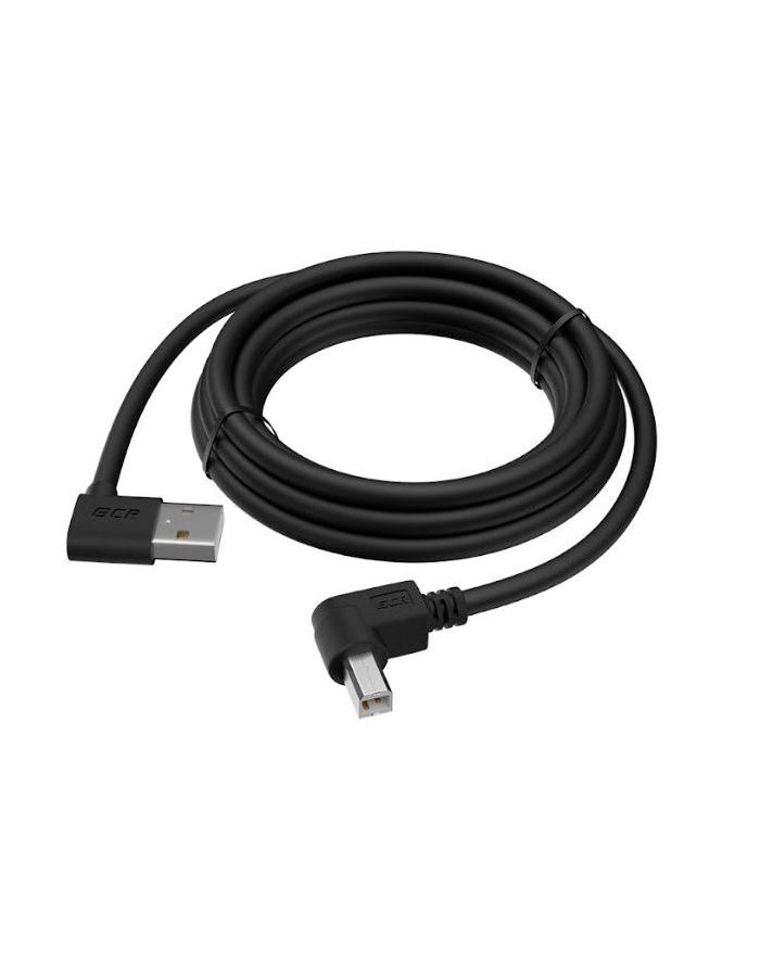 Кабель Greenconnect 1.5m USB 2.0, AM/BM, черный (GCR-51172)
