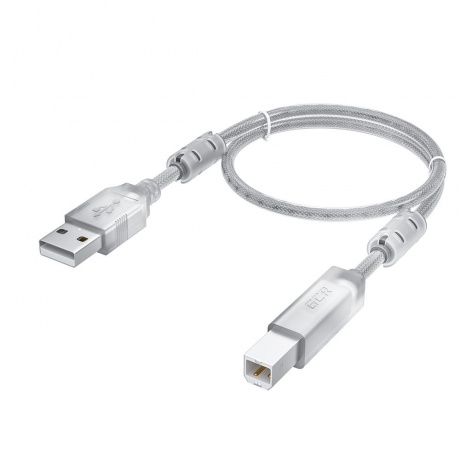 Кабель GreenConnect PROF 1.5m USB 2.0, AM/BM, прозрачный (GCR-52422) - фото 4