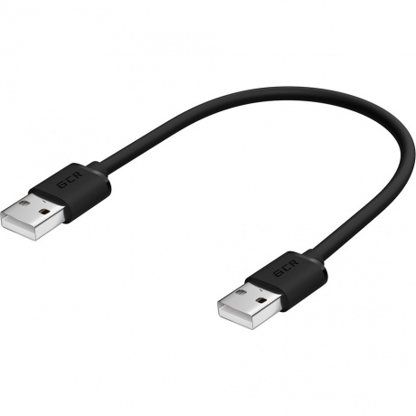 Кабель Greenconnect 1.0m USB 2.0, AM/AM, черный (GCR-UM5M-BB2S-1.0m) - фото 2