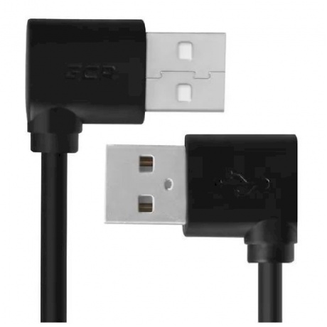 

Кабель Greenconnect 0.2m USB 2.0, AM/AM (GCR-AUM5AM-BB2S-0.2m)