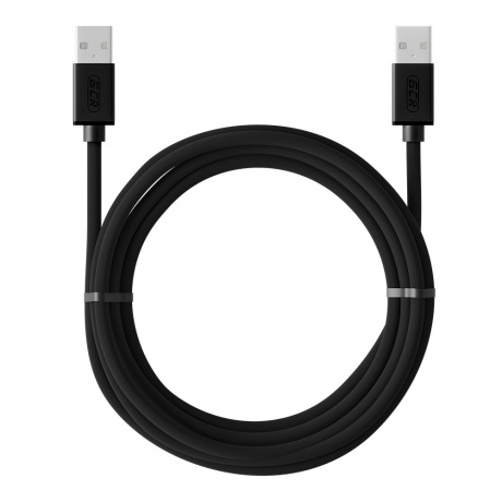 Кабель Greenconnect 3.0m USB 2.0, AM/AM, черный (GCR-UM2M-BB2S-3.0m) - фото 4