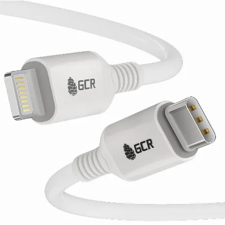 Кабель GreenConnect PREMIUM 0.5m TypeC/Lightning MFI POWER DELIV...
