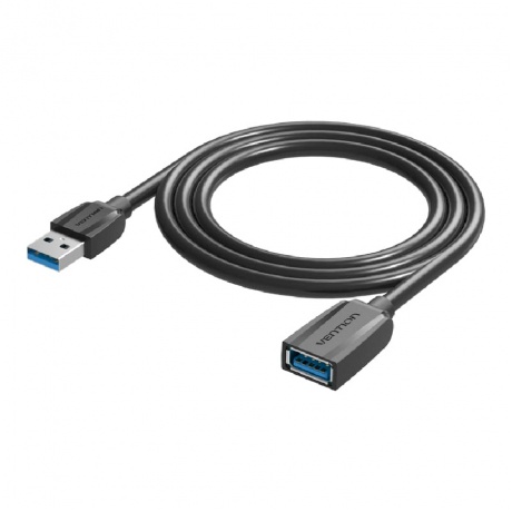 Кабель Vention USB 3.0 AM/AF - 0.5м Black Edition (VAS-A45-B050) - фото 2