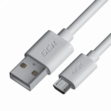 Кабель GreenConnect 0.15m MicroUSB, белый (GCR-53360)