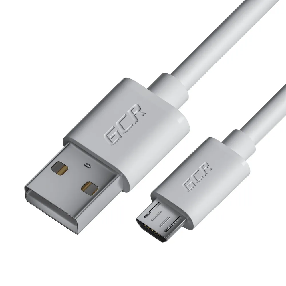 Кабель GreenConnect 0.15m MicroUSB, белый (GCR-53360)