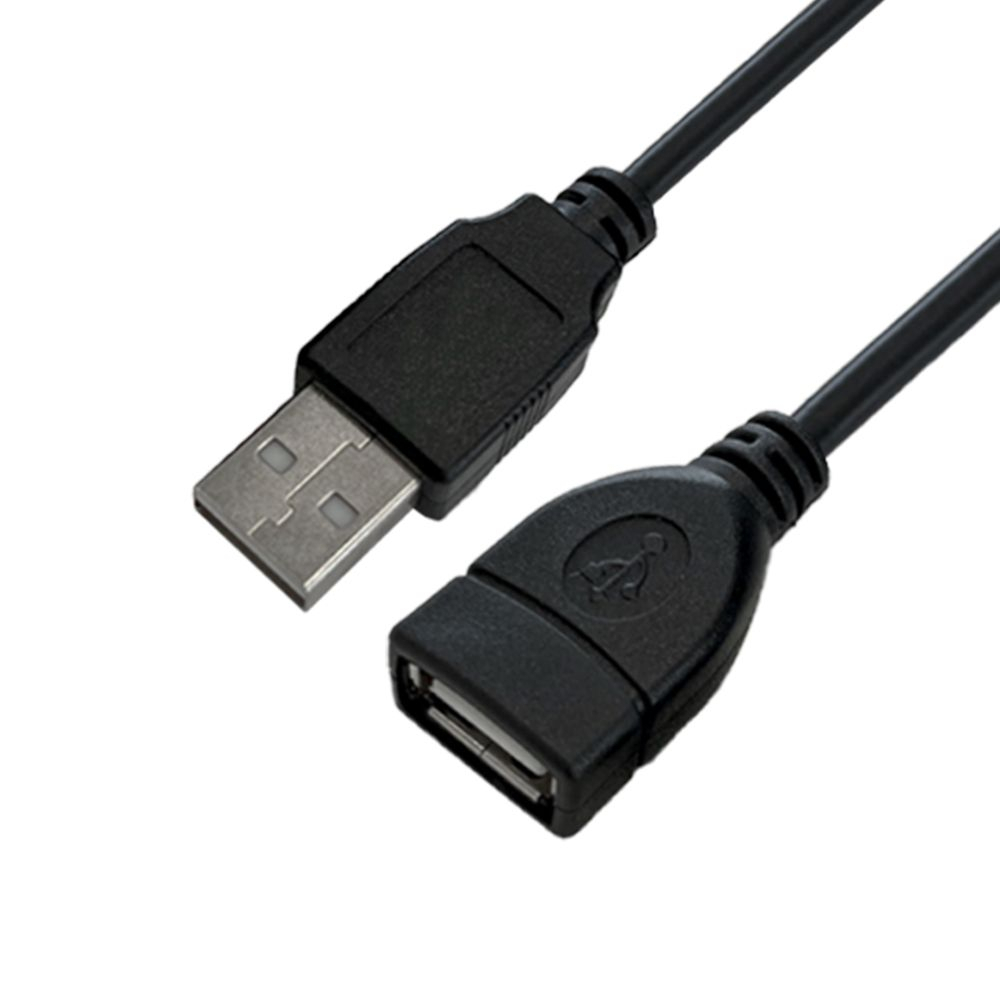Кабель 4PH 2.5m USB 2.0, AM/AF, черный (4PH-R90007)