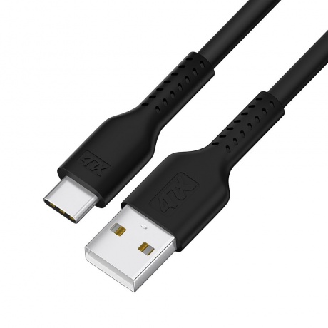 

Кабель 4PH 0.5m TypeC, QC, черный (4PH-R90124)