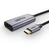 Хаб Choetech. USB-С адаптер USB-C в HDMI, 4K@60Гц, 0.2м, цвет се...