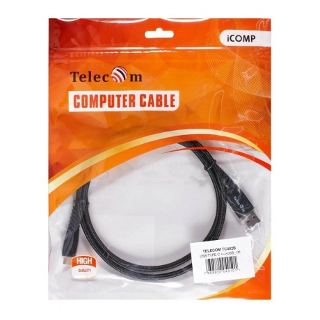 Кабель Telecom USB3/USB-C 1M (TC402B-1M) - фото 9