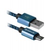 Кабель Defender USB2.0/MICRO-USB 1M BLUE (87805)