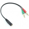 Переходник Palmexx Audio Jack 3.5mm (F) - 2xJack 3.5mm (M) PX/CB...