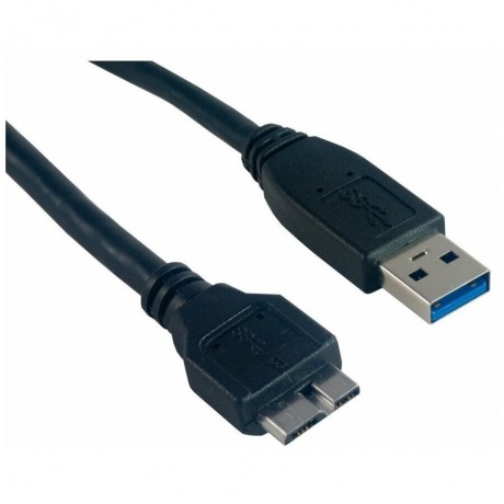 Кабель KS-is USB - MicroUSB B 3.0 50cm KS-465-0.5 - фото 1