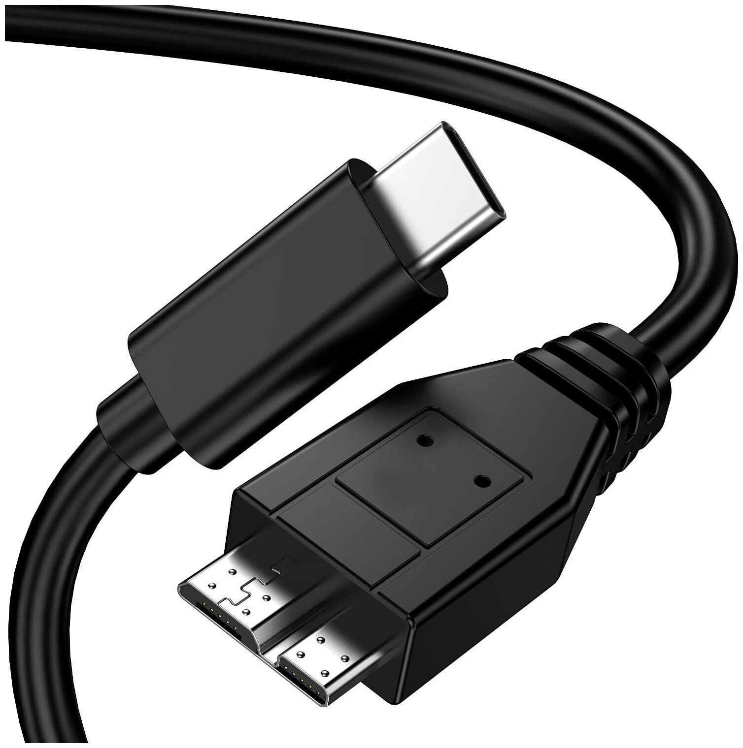 Кабель KS-is USB Type C - USB Micro B 30cm KS-529-0.3