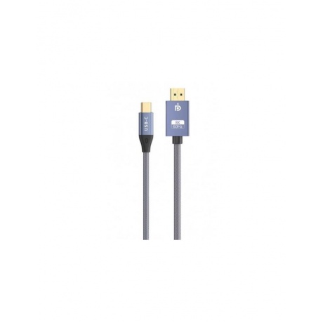 Кабель KS-is USB-C - DisplayPort 1.4 1.8m KS-536PB - фото 1