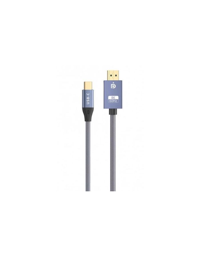 Кабель KS-is USB-C - DisplayPort 1.4 1.8m KS-536PB 4k кабель с портом дисплея на hdmi совместимый длина 1 м 1 8 м 1080p 60 гц порт дисплея dp hdmi совместимый кабель для ноутбуков и проекторов