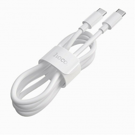 Кабель Hoco X51 High-Power USB-C - Type-C QC 3.0 PD 100W 2m White 6931474734761 - фото 8