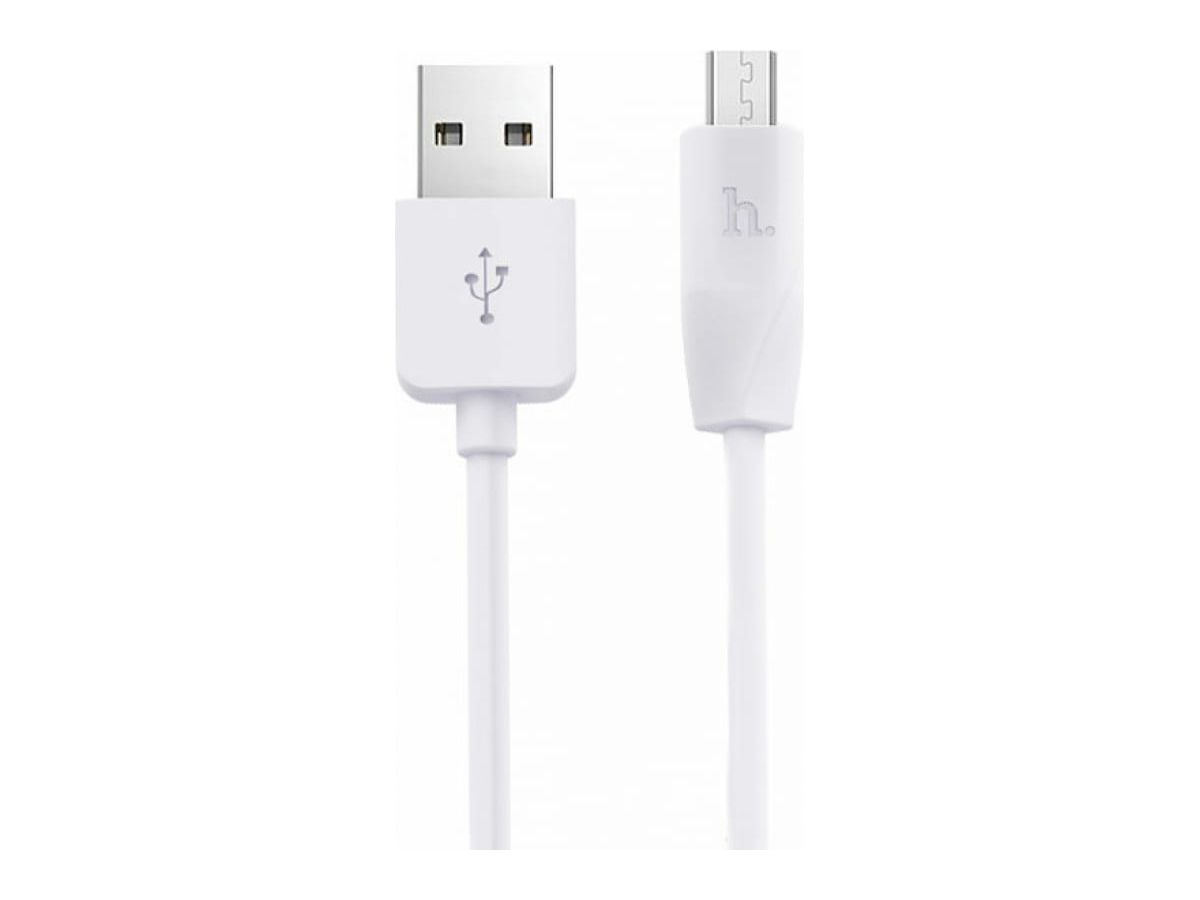 цена Кабель Hoco X1 Rapid USB - MicroUSB 1m White 6957531032038