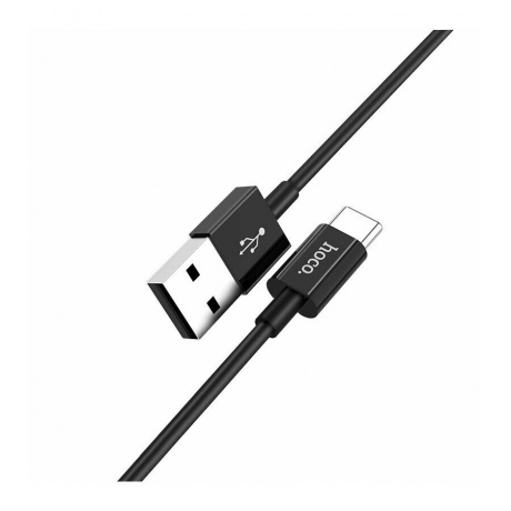 Кабель Hoco X23 Skilled USB - Type-C 3A 1m Black 6957531072867 - фото 7