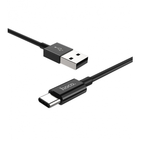 Кабель Hoco X23 Skilled USB - Type-C 3A 1m Black 6957531072867 - фото 8