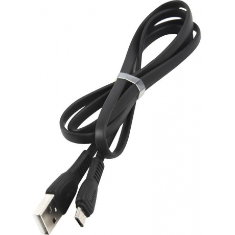 Кабель Hoco X40 Noah USB - MicroUSB 2.4A 1m Black 6931474711670 - фото 2