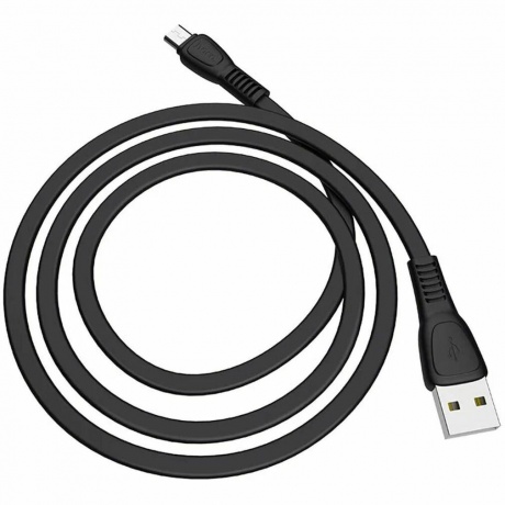 Кабель Hoco X40 Noah USB - MicroUSB 2.4A 1m Black 6931474711670 - фото 9