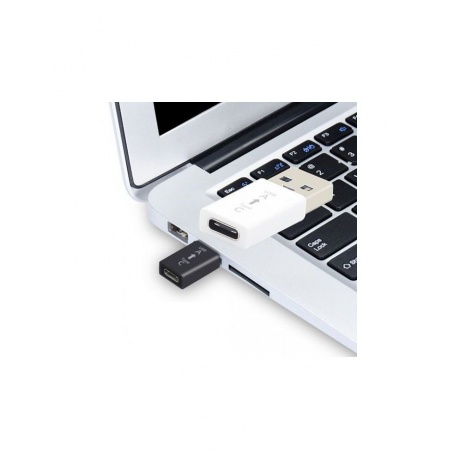 Кабель KS-is USB Type C Female - USB 3.0 White KS-379 - фото 7