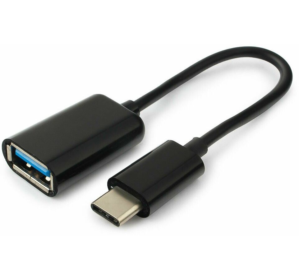 Кабель Gembird Cablexpert OTG Type-C - USB 2.0 A-OTG-CMAF2-01 otg кабель для планшетов samsung cablexpert a otg af30p 001
