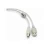 Кабель Gembird Cablexpert Pro USB 2.0 AM/BM 2m Transparent CCF-U...