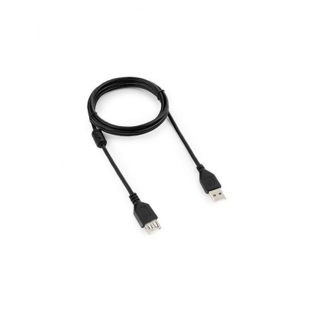 Кабель Gembird Cablexpert Pro USB2.0 AM/AF 1.8m Black CCF2-USB2-AMAF-6 - фото 1