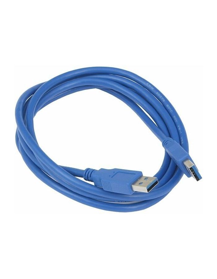 Кабель Gembird Cablexpert Pro USB 3.0 AM/AM 1.8m Blue CCP-USB3-AMAM-6 кабель usb 3 0 am am gembird cablexpert pro ccp usb3 amam 6 am am 1 8 метров экранированный синий