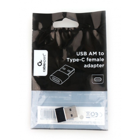Кабель Gembird Cablexpert USB-A M - Type-C F 2.0 A-USB2-AMCF-02 - фото 3