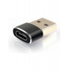 Кабель Gembird Cablexpert USB-A M - Type-C F 2.0 A-USB2-AMCF-02