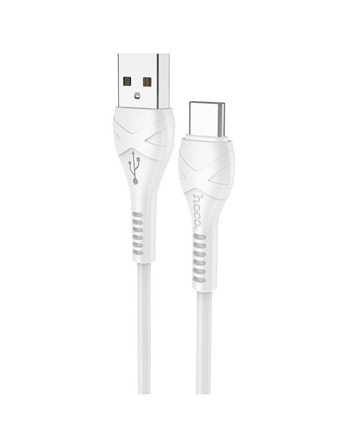 Кабель Hoco X37 Cool Power USB - Type-C White кабель type c на usb hoco x1