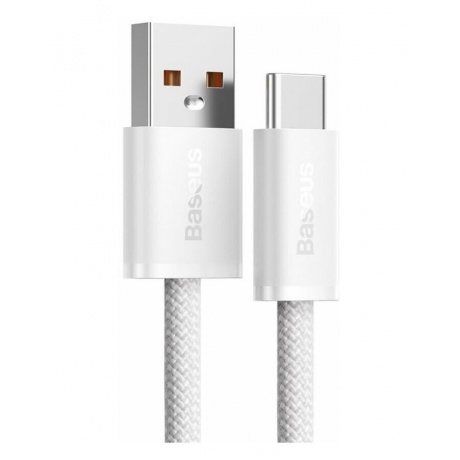 Кабель Baseus Dynamic USB - Type-C 100W 2m White CALD000702 - фото 2