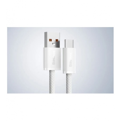 Кабель Baseus Dynamic USB - Type-C 100W 2m White CALD000702 - фото 10