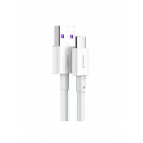 Кабель Baseus Superior Series Fast Charging Data Cable USB - Type-C 66W 1m White CATYS-02 - фото 2