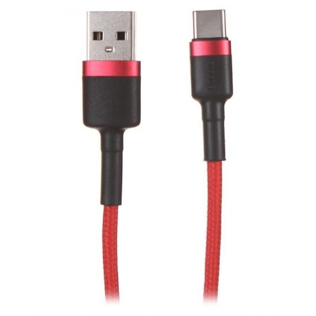 Кабель Baseus Cafule Cable USB - Type-C 2A 3m Red CATKLF-U09 - фото 2