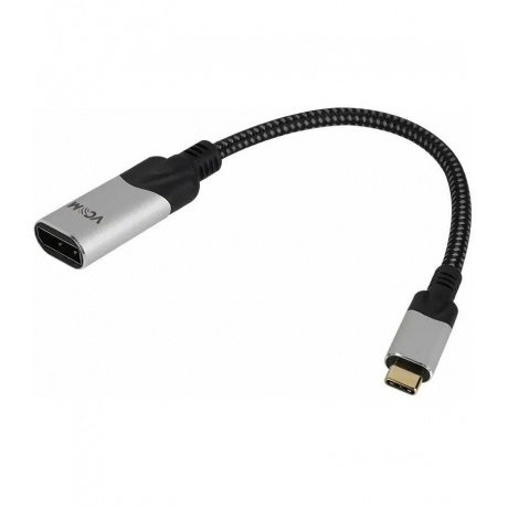 Кабель VCOM USB 3.1 Type-C - DisplayPort 15cm CU422MV-8K - фото 1