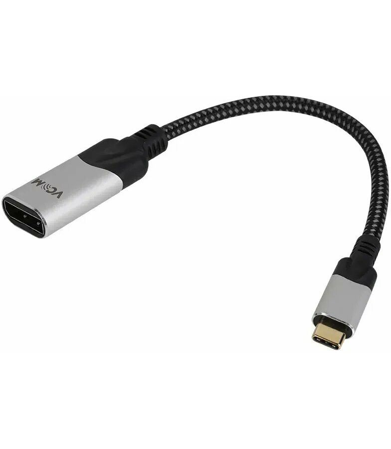 Кабель VCOM USB 3.1 Type-C - DisplayPort 15cm CU422MV-8K фотографии