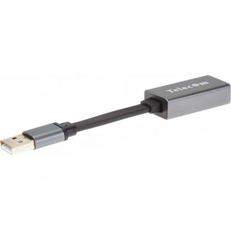 Кабель Telecom USB 2.0 - Audio 10cm Grey TA313U - фото 3