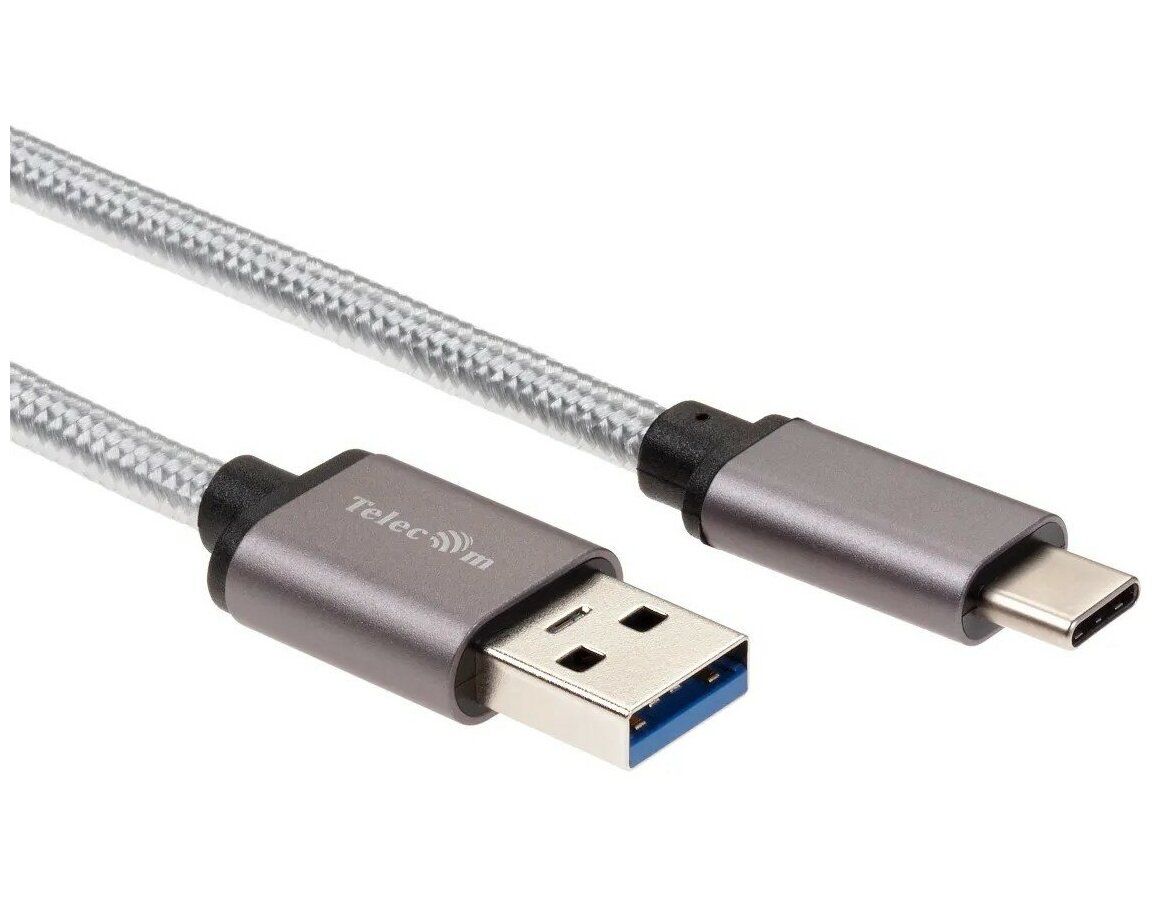 Кабель Telecom USB Type-C - USB 3.0 A 1m TC403M-1M