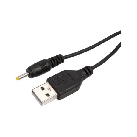 Кабель Rexant USB-A (Male) - DC (Male) 0. 7x2. 5mm 1m 18-1155 - фото 1