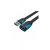 Кабель Vention USB 3.0 AM - AF 1m VAS-A13-B100